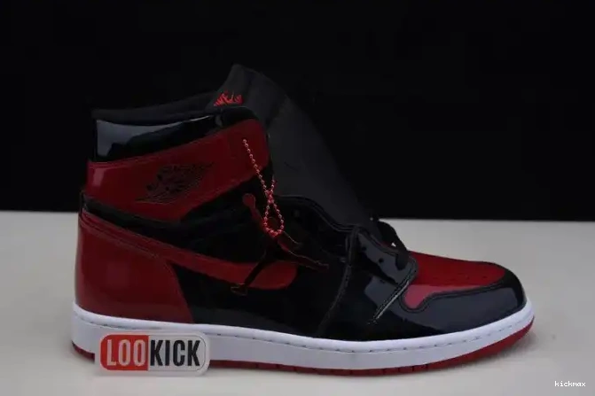 Rep OG 555088-063 Jordan Air High Bred 1 Patent 0427